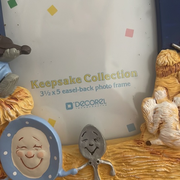 Nursery Rhyme Picture Frame 3 1/2 x 5 Hey Diddle Diddle Keepsake Collection - Picture 7 of 8